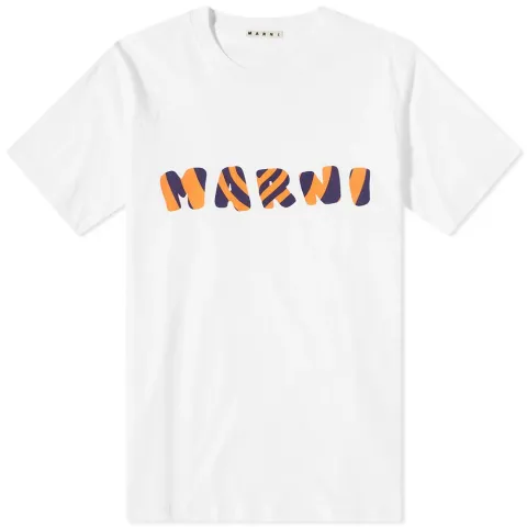 Embroidered Spiral Logo T-Shirt