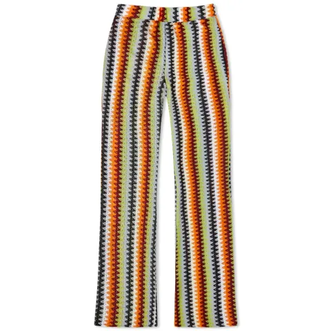Crochet Zig Zag Casual Trouser