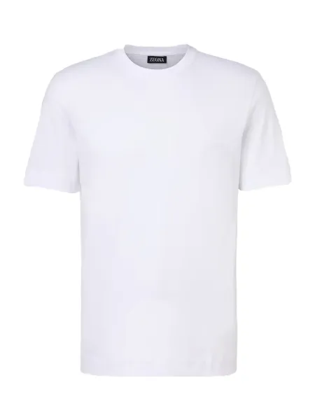 Logo Cotton Jersey T-Shirt White