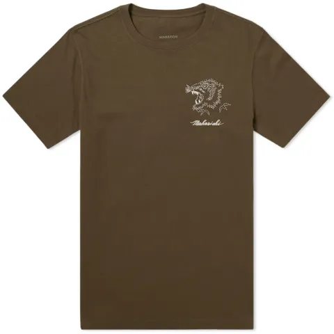 Chest Embroidered Tiger Tee