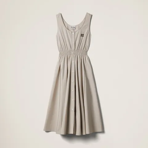 Poplin dress