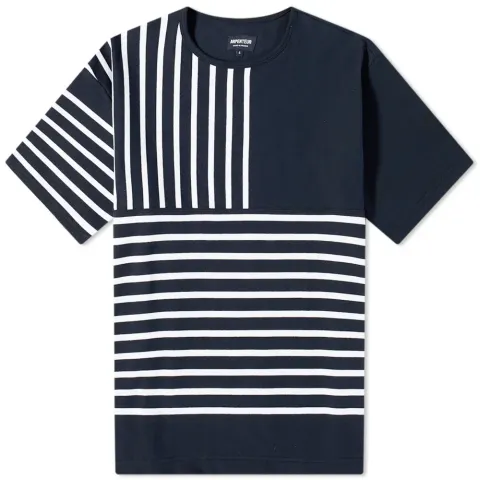 Abstract Nautical Stripe T-Shirt