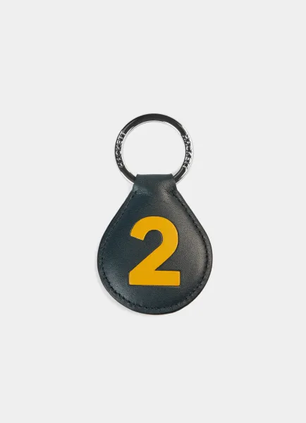 Number Two Keyring