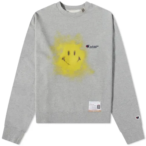 Smiley Face Crew Sweat
