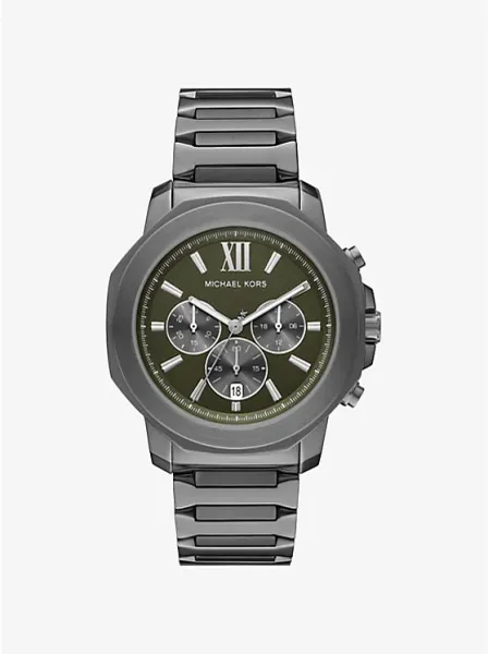 Oversized Prescott Gunmetal Watch