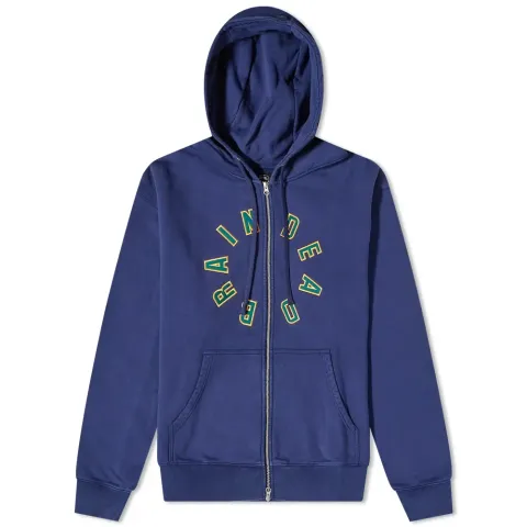 Collegiate Zip Hoodie