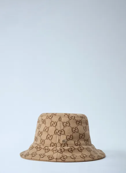 Logo Motif Bucket Hat