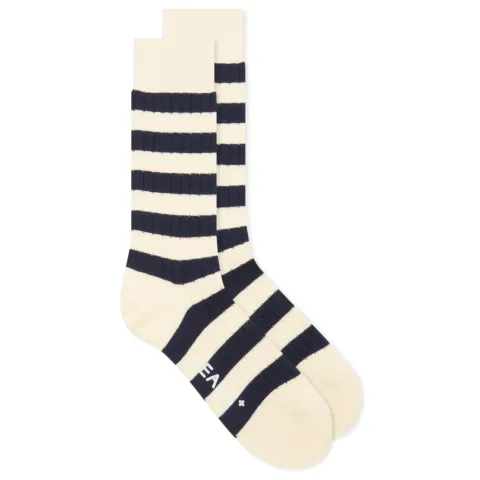 Rib Stripe Sock