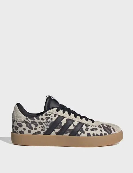 Adidas VL Court 3.0 Stripe Cupsole Trainers Black Mix