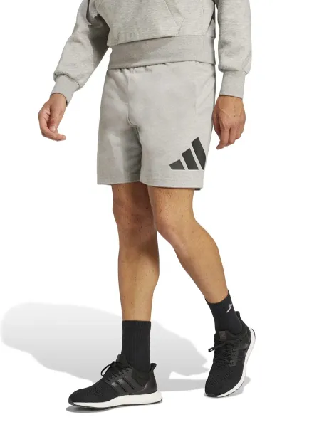 Adidas Essentials Big Logo Shorts Light Grey