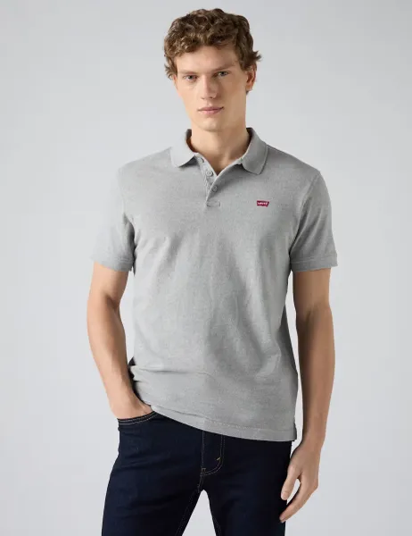 Levi's Levi's Pure Cotton Polo Shirt Grey