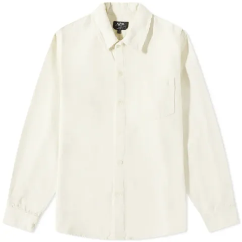 A.P.C. Victorio Denim Logo Overshirt