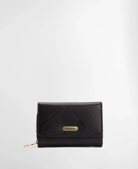 Rosa Deboss Leather French Purse