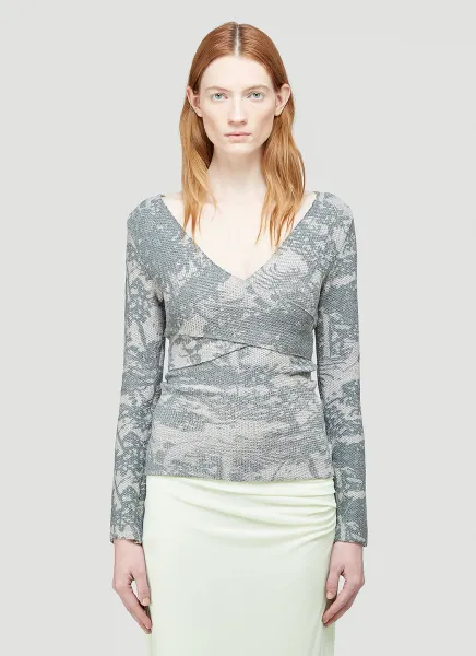 Poison Wrap Top