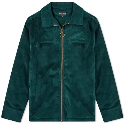 Cord Zip Up Jacket
