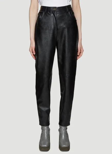 Hailey Faux Leather Trousers