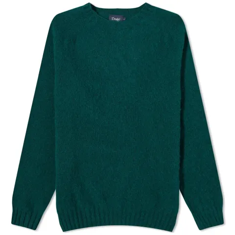 Brushed Shetland Crew Knit