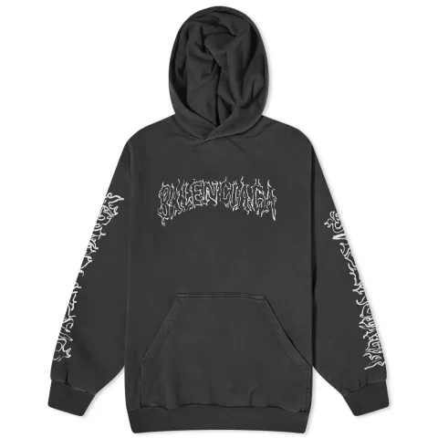 Metal Logo Popover Hoody
