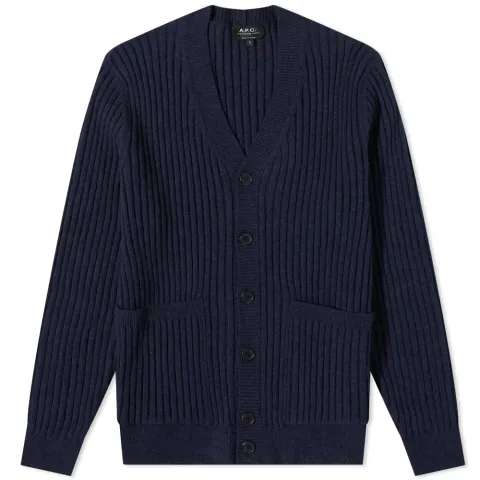 A.P.C. Corantin Ribbed Cardigan