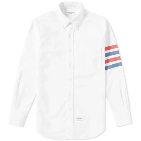 Woven Arm Stripe Oxford Shirt