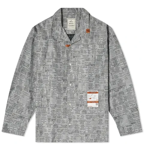 Care Label Jacquard Shirt