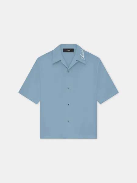 CAMP SHIRT - Ashley Blue