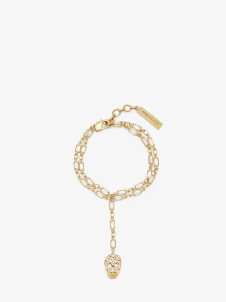 Pavé Skull Bracelet