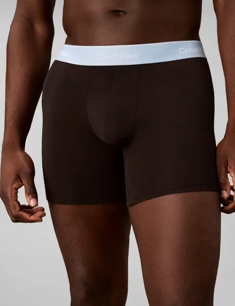 Calvin Klein 3 Pack Icon Cotton Rich Stretch Boxers