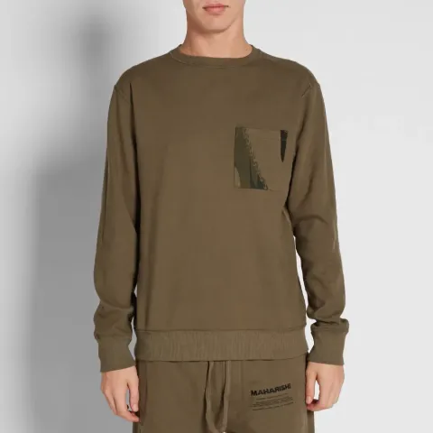 Reversible Camo Crew Sweat