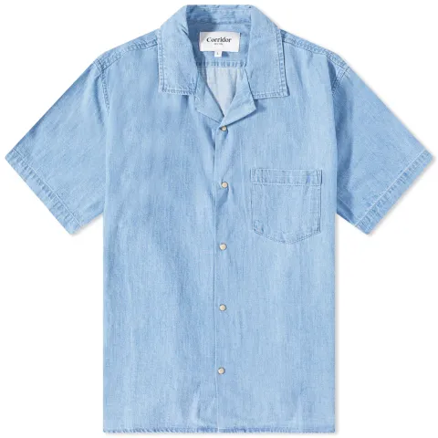 Washed Denim Vacation Shirt