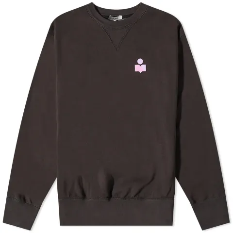 Mike Small Tie Dye Logo Crew Sweat