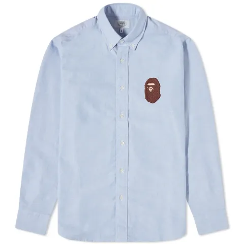 Large Ape Head Oxford BD Shirt