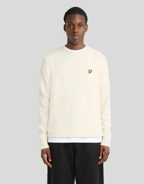 Lyle & Scott Brushed Crew Neck Jumper