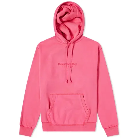 Tonal Logo Washed Popover Hoodie