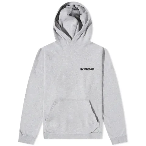 Back Logo Popover Hoodie