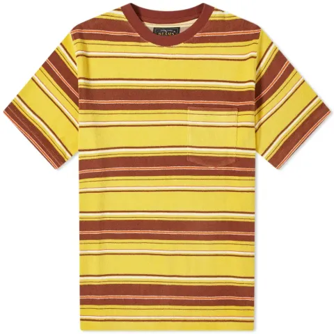 Pile Stripe Pocket T-Shirt