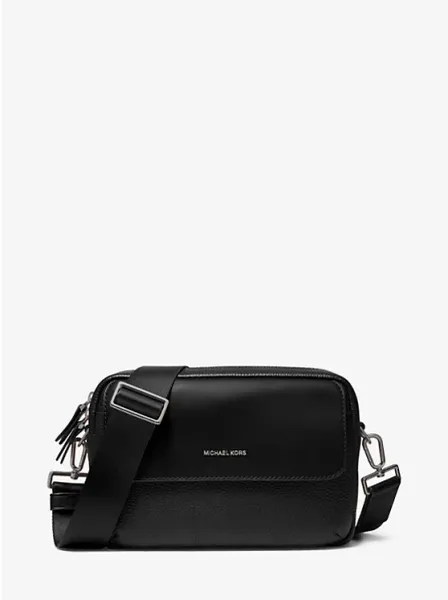 Hudson Pebbled Leather Crossbody Bag