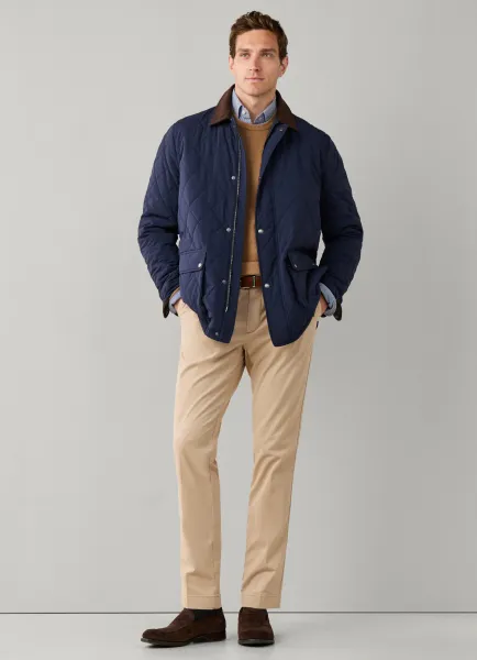 Slim Fit Kensington Stretch Cotton Chino