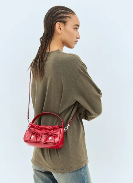 Micro Multi-Pocket Shoulder Bag