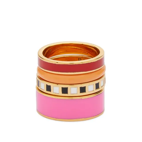 Banded Rings - Set of 4