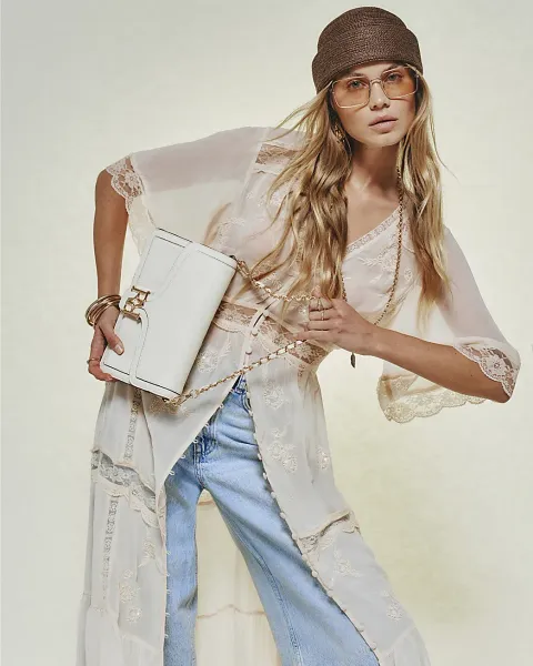 River Island Rr Flap Front Shoulder Bag