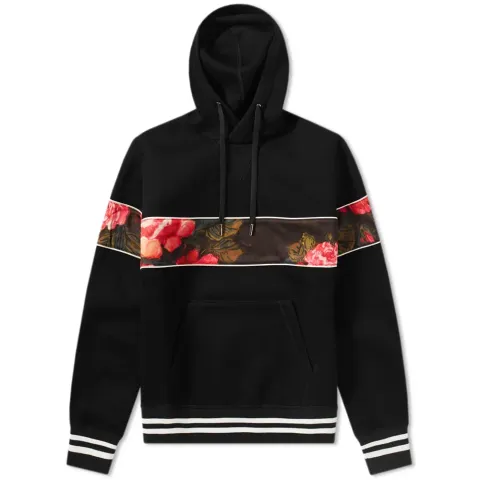 Floral Band Hoody