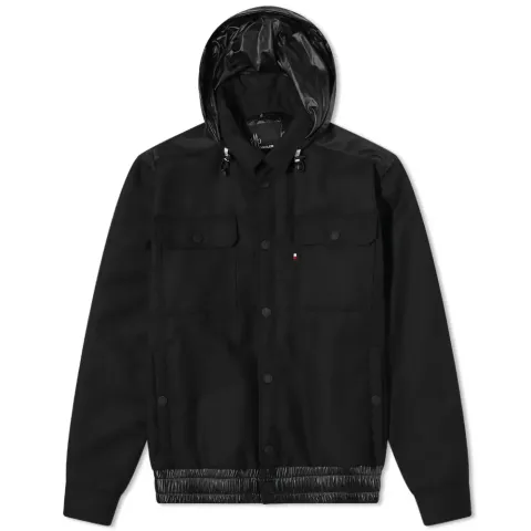 Ostafa Hooded Bomber Jacket