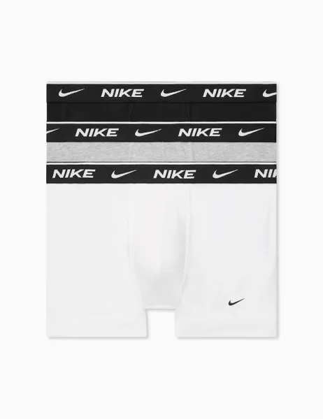 Nike 3 Pack Cotton Rich Stretch Trunks Multi