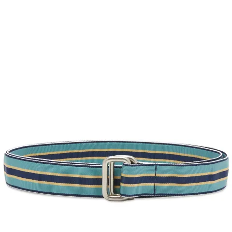 Grosgrain Tape Double Ring Belt