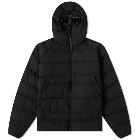 Chrome-R Hooded Garment Dyed Down Jacket