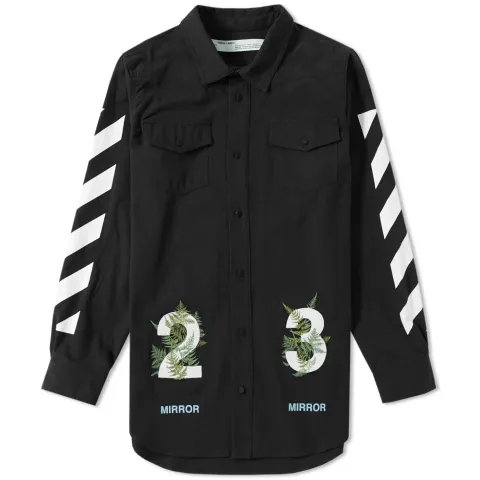 Diagonals Fern Shirt