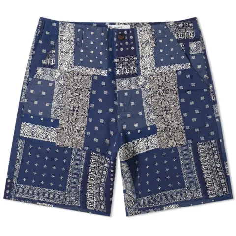 Bandana Patchwork Shorts