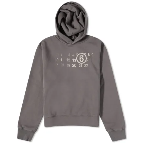 Distressed Logo Hoodie