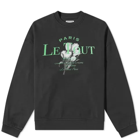 Tulip Print Crew Sweat